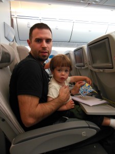 Japan Airlines with toddler 1