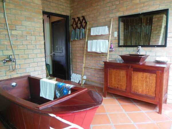 Bathroom at Mekong Lodge Cai Be