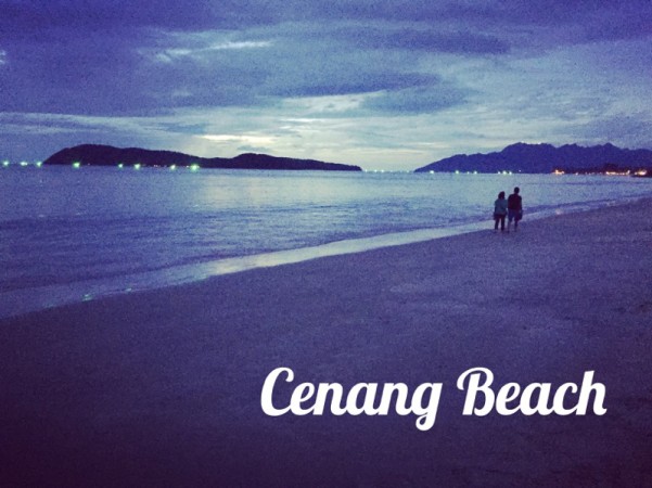 romantic beach walk Langkawi Malaysia